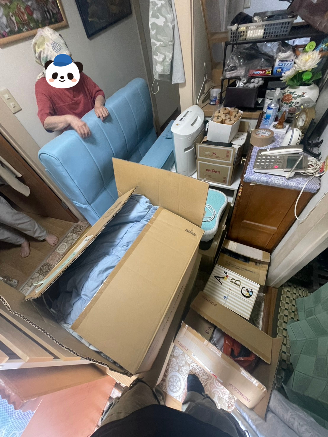 回収前の写真